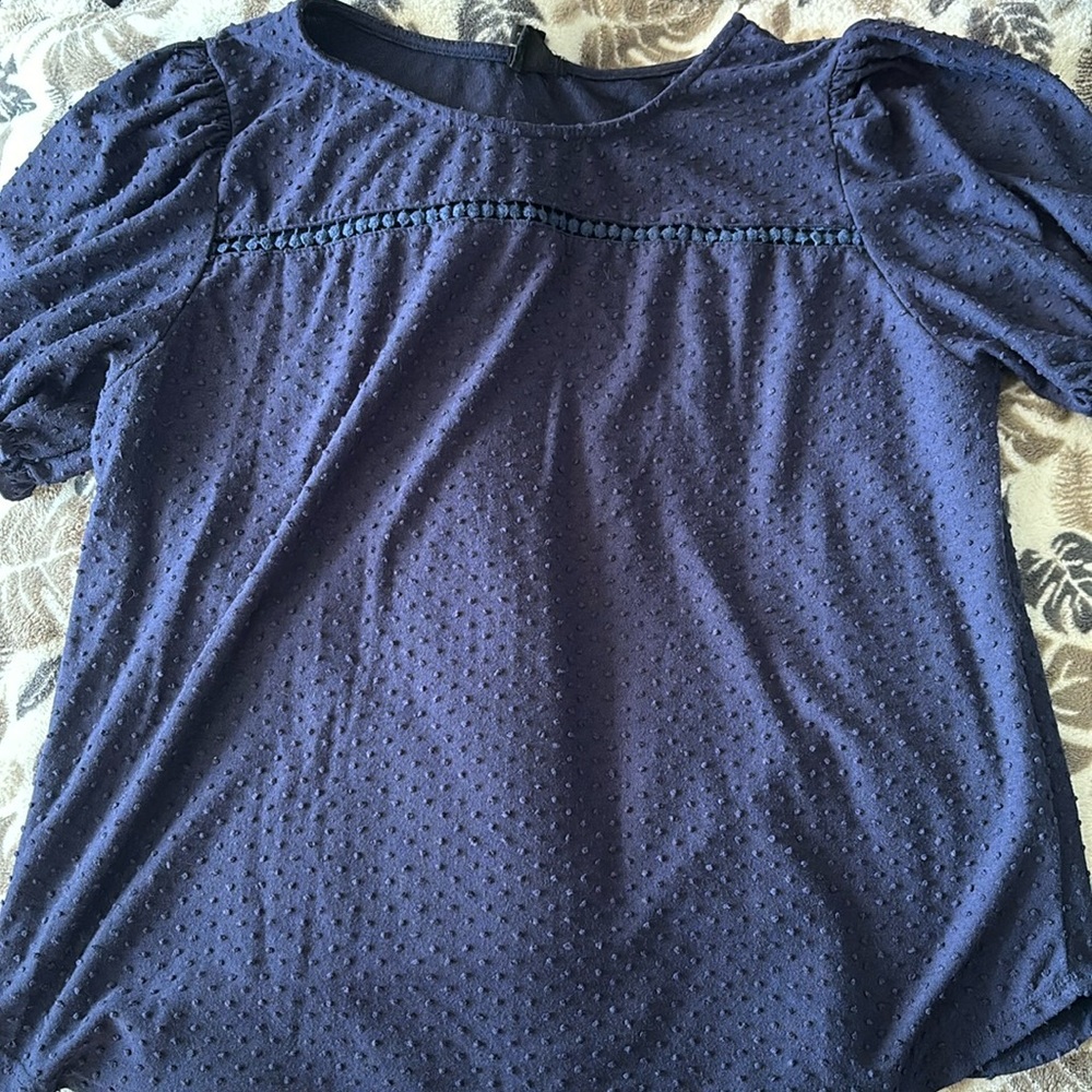 Blue bluse L